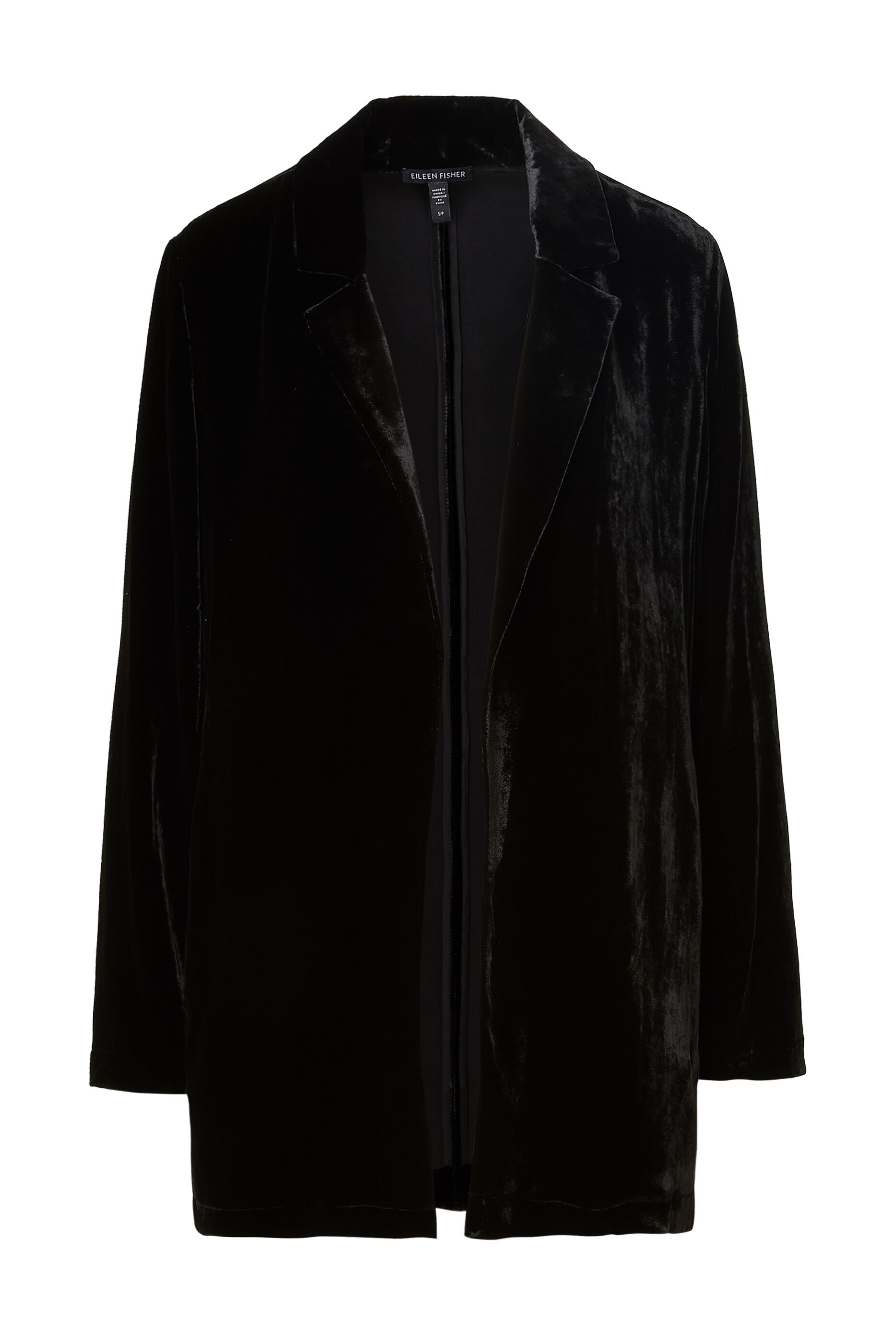 Eileen fisher sale velvet blazer